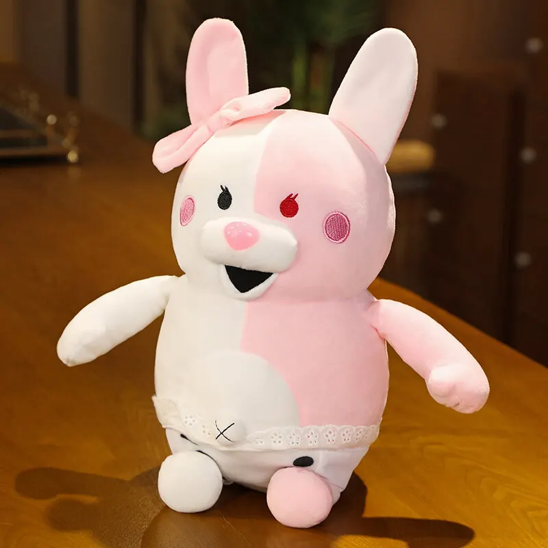 25/35cm Pink and White Rabbit Black and White Bear Doll Robot Stuffed Animal Bunny Plush Toys Soft Kawaii Gifts Danganronpa
25/35cm Pink and White Rabbit Black and White Bear Doll Robot Stuffed Animal Bunny Plush Toys Soft Kawaii Gifts Danganronpa