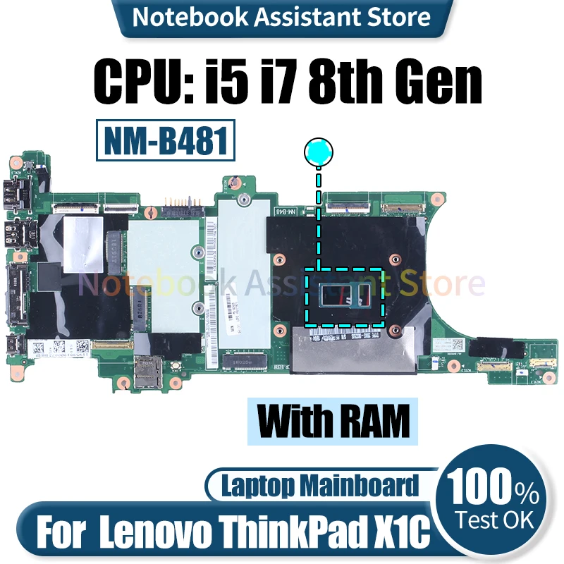 Материнская плата для ноутбука Lenovo ThinkPad X1C, модель 01YR217 01YR208 01YR210 01YR208 i5i7, материнская плата для ноутбука 8-го поколения
Материнская плата для ноутбука Lenovo ThinkPad X1C, модель 01YR217 01YR208 01YR210 01YR208 i5i7, материнская плата для ноутбука 8-го поколения