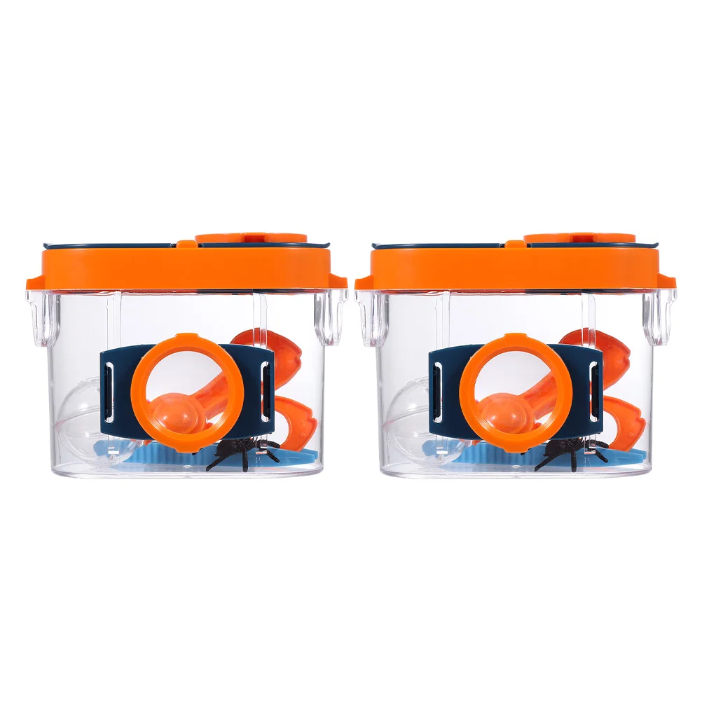 2Pcs Bug Viewer Insect Observation Box Holder Magnifying Viewer Storage Container
2Pcs Bug Viewer Insect Observation Box Holder Magnifying Viewer Storage Container