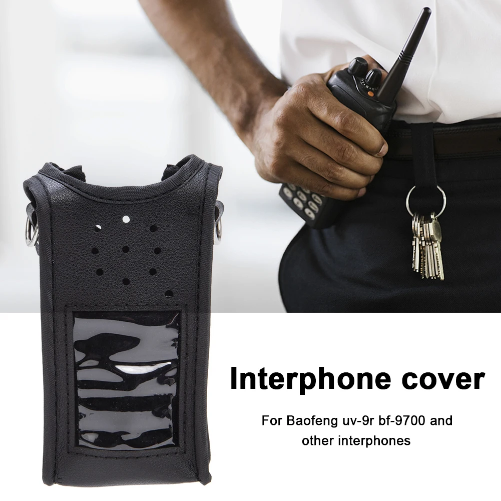 Walkie Talkie Protective Cover Leather Bag for Baofeng UV-9R UV9R PLUS UV-XR GT-3WP UV-5S BF-A58 BF-9700 Walkie Talkie Bag
Walkie Talkie Protective Cover Leather Bag for Baofeng UV-9R UV9R PLUS UV-XR GT-3WP UV-5S BF-A58 BF-9700 Walkie Talkie Bag
