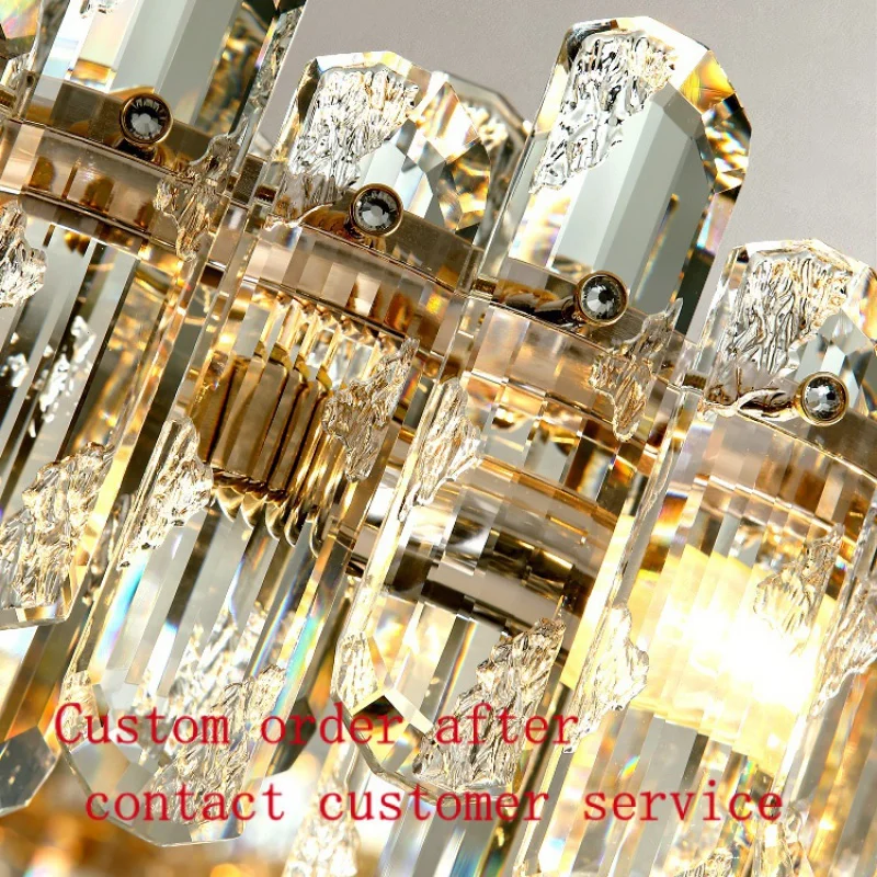 hot selling high quality crystal chandelier led pendant light hanging mounted led pendant light for hotel villa
hot selling high quality crystal chandelier led pendant light hanging mounted led pendant light for hotel villa