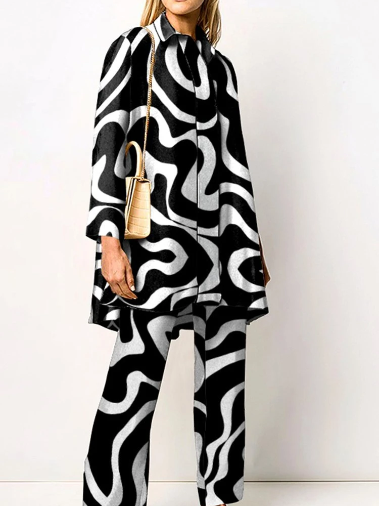 Two-piece Set Two Piece Set Women Outfit 2023 New In Spring Summer Elegant Women's Sets Printed Long Sleeve Top Women's Dress
Two-piece Set Two Piece Set Women Outfit 2023 New In Spring Summer Elegant Women's Sets Printed Long Sleeve Top Women's Dress