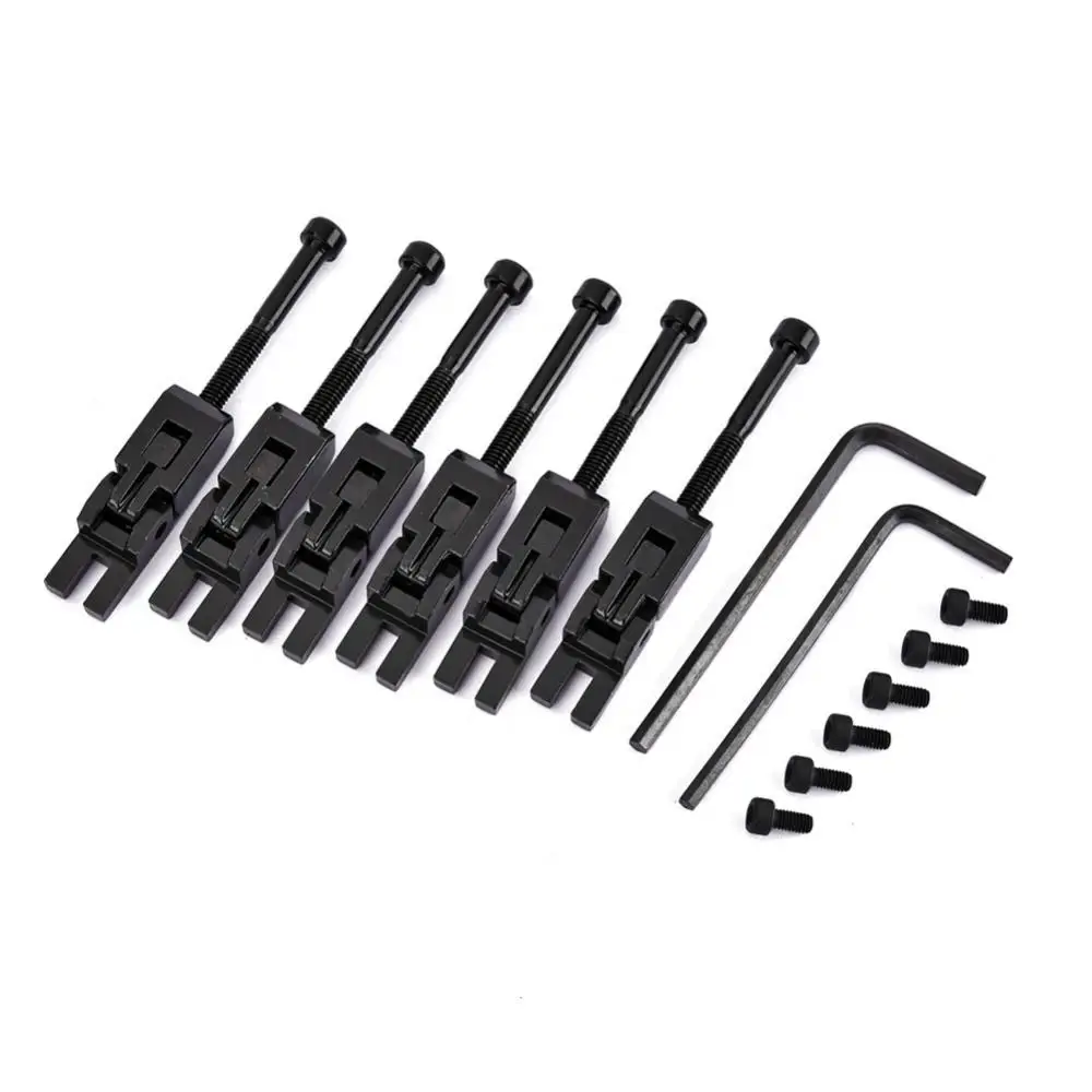 6 шт., струнные сиденья с двойной блокировкой для гитары Floyd Rose, мост Tremolo для электрогитары, Черные Аксессуары для гитары
6 шт., струнные сиденья с двойной блокировкой для гитары Floyd Rose, мост Tremolo для электрогитары, Черные Аксессуары для гитары