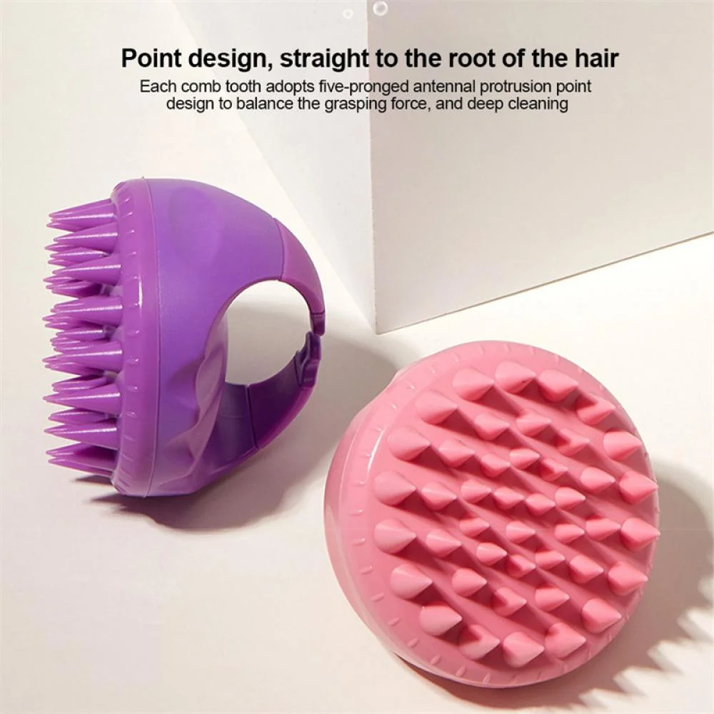 Relax Portable Silicone Shampoo Brush Handheld Round Soft Scalp Massage Brush Bath Massage Brush Hair Shower Brush Comb HairCare
Relax Portable Silicone Shampoo Brush Handheld Round Soft Scalp Massage Brush Bath Massage Brush Hair Shower Brush Comb HairCare