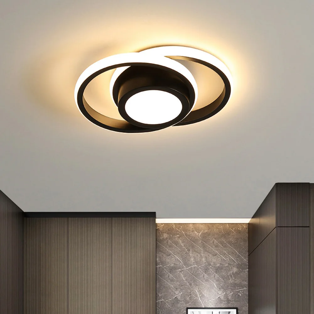 LED Ceiling Light 2 Rings Creative Modern Ceiling Lamp Bedroom Hallway Ceiling Lighting Living Room Corridor Lighting Fixtures
LED Ceiling Light 2 Rings Creative Modern Ceiling Lamp Bedroom Hallway Ceiling Lighting Living Room Corridor Lighting Fixtures