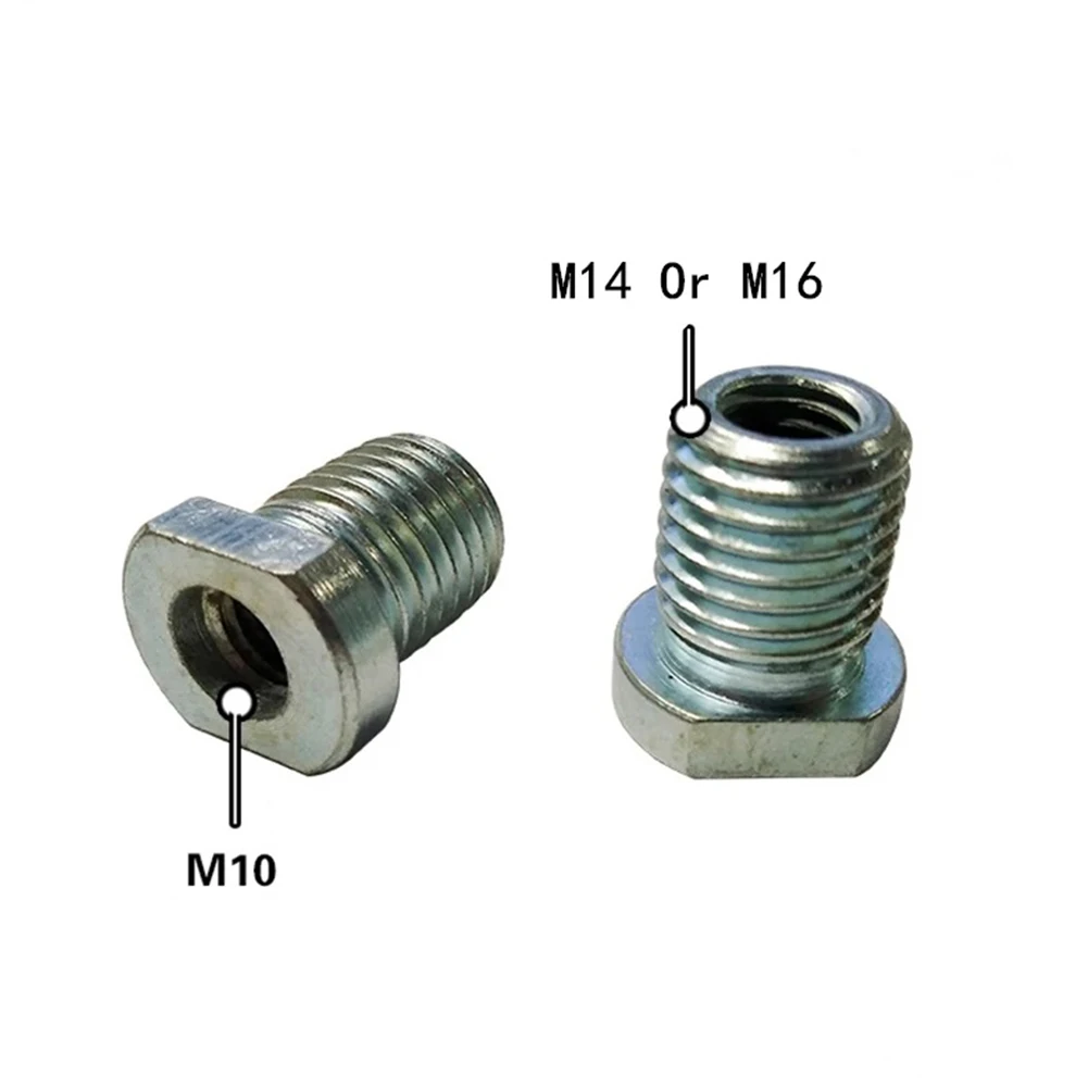 M10 To M14/M16 Thread Converter Connector For Angle Grinder Polishing Adapter Interface Connector Screw Connecting Rod Nuts
M10 To M14/M16 Thread Converter Connector For Angle Grinder Polishing Adapter Interface Connector Screw Connecting Rod Nuts