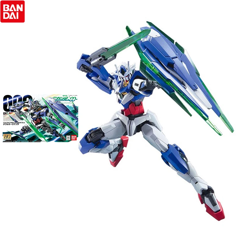 Bandai Gundam Model Kit Action Toy Figure HG00 66 1/144 GNT-0000 OO Quantum Anime Figure Genuine Robot Model Toys for Children
Bandai Gundam Model Kit Action Toy Figure HG00 66 1/144 GNT-0000 OO Quantum Anime Figure Genuine Robot Model Toys for Children