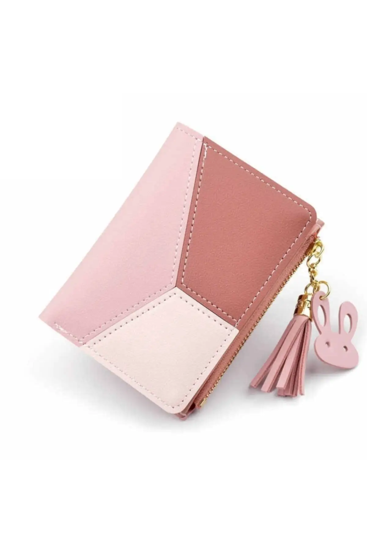 2021 New Fashion Stylish Design Women's Pink Leather Card Holder Short Wallet, Patchwork, Bi-Fold, Easy Carry, Paneled Wallet
2021 New Fashion Stylish Design Women's Pink Leather Card Holder Short Wallet, Patchwork, Bi-Fold, Easy Carry, Paneled Wallet