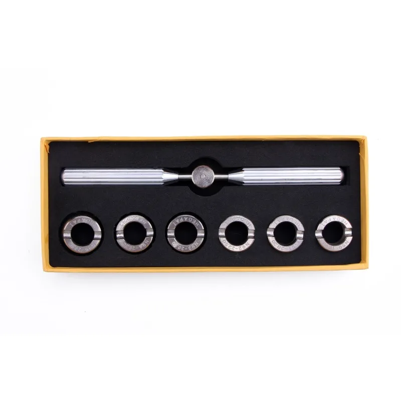 

Watch Repair Tools 5537L Lux Special 7-piece Watch Opener Set D Camel Cover Opener Tool Tooth Pattern Cover Opener