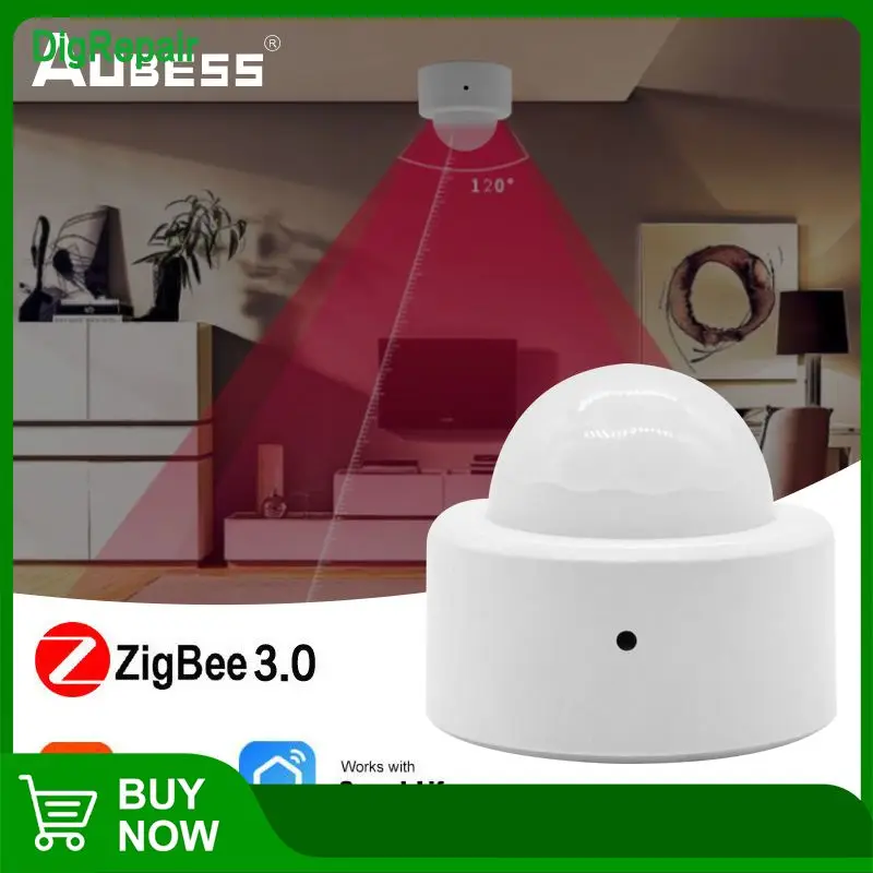 

Мини датчик человеческого тела беспроводной датчик движения Pir Zigbee3.0 работает с Zigbee шлюзом датчик движения тела умный дом