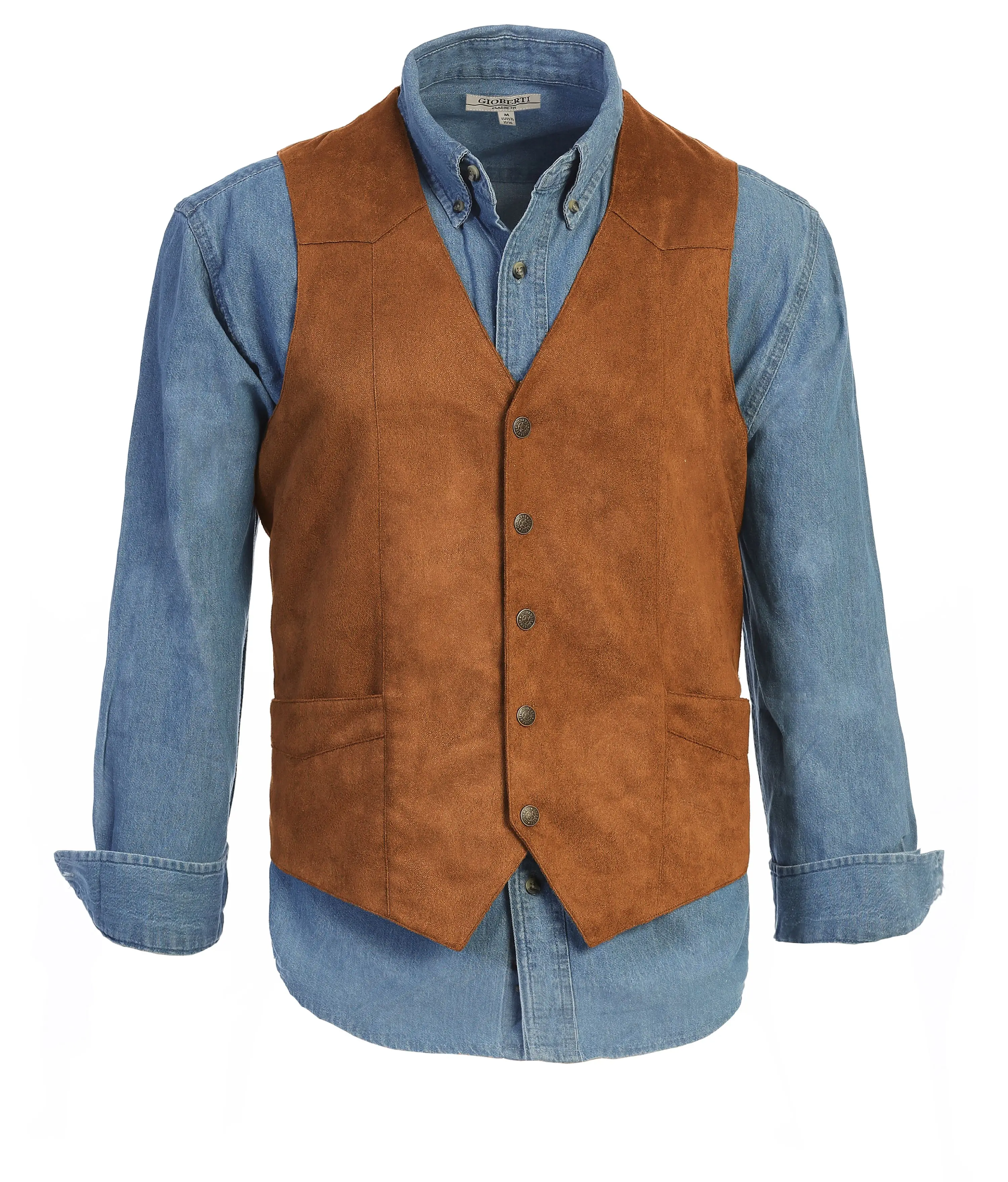 Men's Vest Suede Gentleman Retro Steampunk Casual Social Versatile Custom Sleeveless Jacket Chaleco Hombre Vestir
Men's Vest Suede Gentleman Retro Steampunk Casual Social Versatile Custom Sleeveless Jacket Chaleco Hombre Vestir
