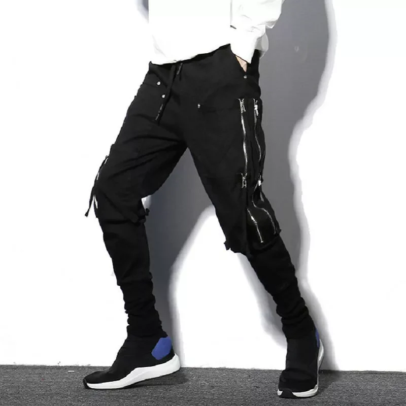 NEW IN Streetwear Harem Pants Men Hip Hop Zipper Pockets Male Sweatpants Night Club Trousers Casual Slim Joggers Men
NEW IN Streetwear Harem Pants Men Hip Hop Zipper Pockets Male Sweatpants Night Club Trousers Casual Slim Joggers Men