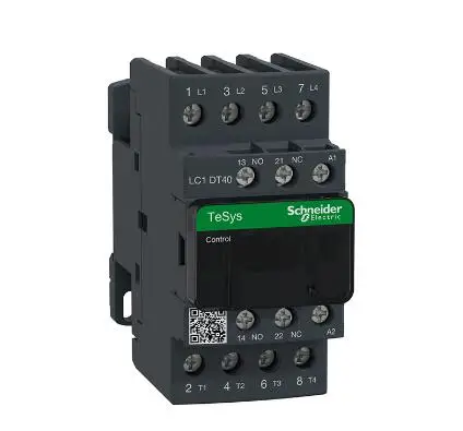 LC1DT40M7 LC1-DT40M7 контактор, TeSys Deca, 4P(4 NO), AC-1, от 0 до 440 В, 40 А, В переменного тока 50/60 Гц катушка
LC1DT40M7 LC1-DT40M7 контактор, TeSys Deca, 4P(4 NO), AC-1, от 0 до 440 В, 40 А, В переменного тока 50/60 Гц катушка