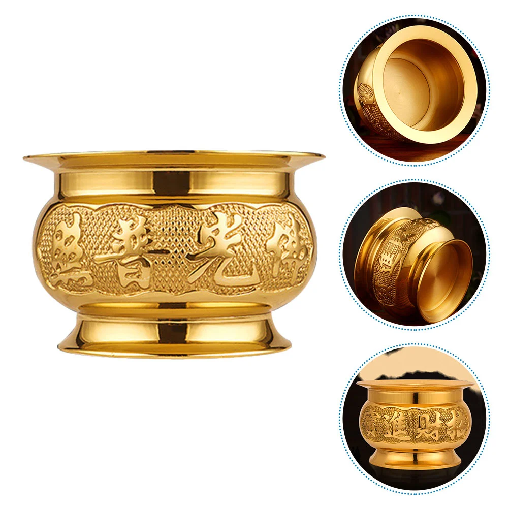 Holder Burner Censer Catcher Sticks Ornament Decoration Ash Backflow Alloy Decor Desktop Cone Home Flower Pot Bowl Golden
Holder Burner Censer Catcher Sticks Ornament Decoration Ash Backflow Alloy Decor Desktop Cone Home Flower Pot Bowl Golden