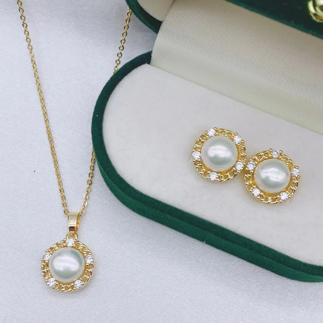 Natural pearl round earrings 925 silver pin stud earrings, 18K stainless steel earrings, earings fashion jewelry sets 2022
Natural pearl round earrings 925 silver pin stud earrings, 18K stainless steel earrings, earings fashion jewelry sets 2022