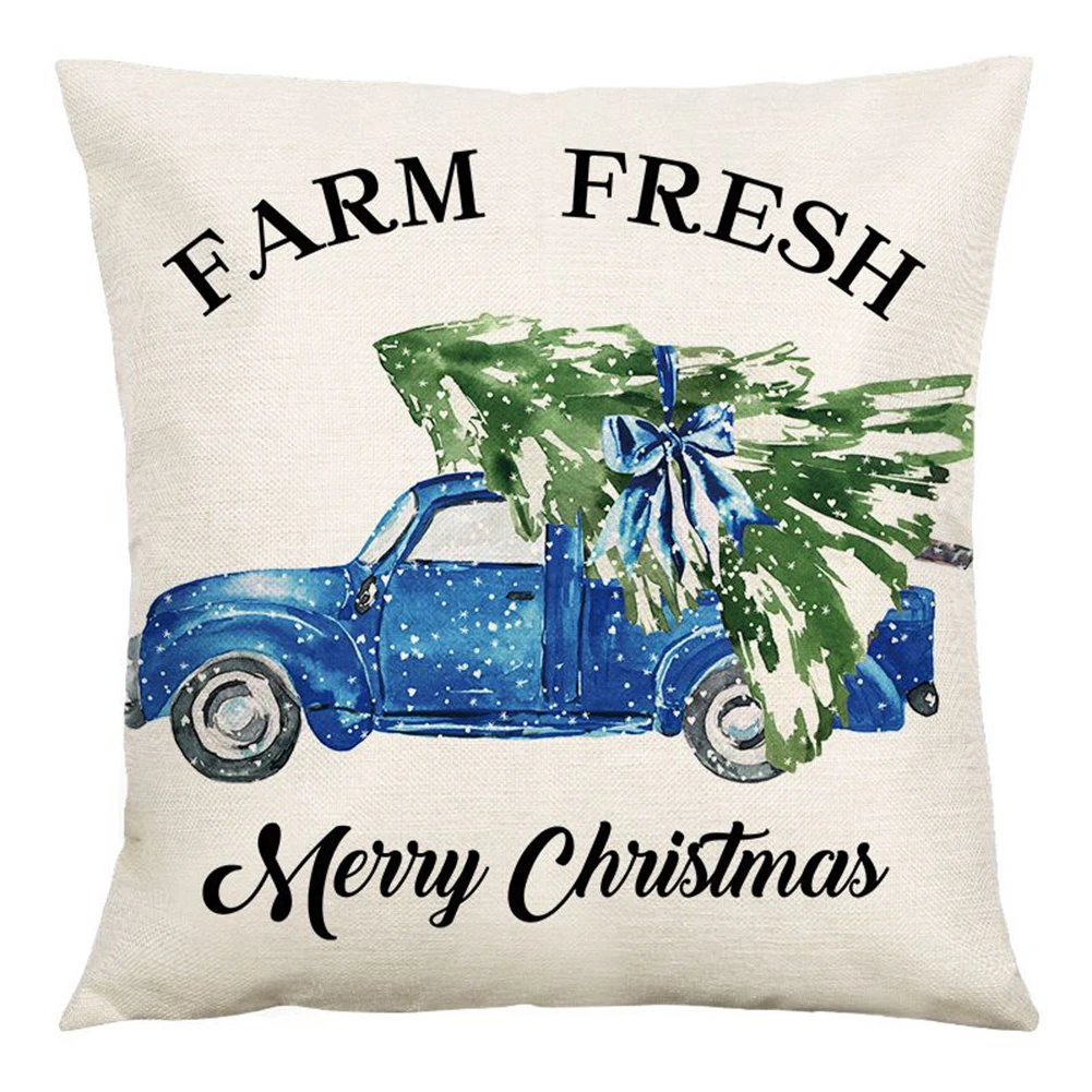 Christmas Pillowcase 45cm X 45cm Christmas Cotton Linen Couch Home Decor Pillow Cushion Cover Pillowcases Durable
Christmas Pillowcase 45cm X 45cm Christmas Cotton Linen Couch Home Decor Pillow Cushion Cover Pillowcases Durable