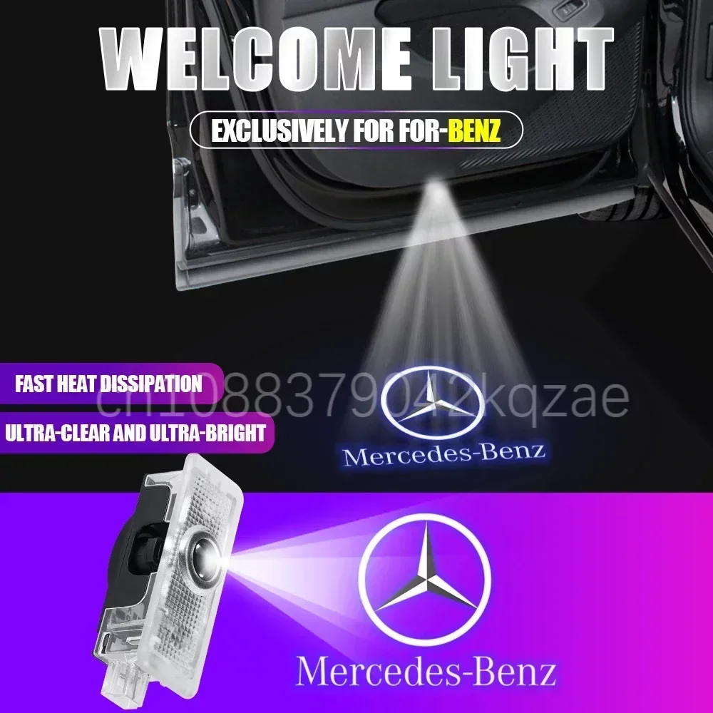 Беспроводная Автомобильная дверь 2 шт. фотолампа для проектора Mercedes Benz AMG E-class A207