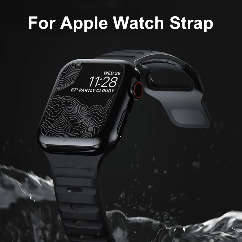 Soft Silicone Strap + Case For Apple Watch 44MM 40MM 45MM 41MM 42MM Sport Rubber WatchBand Bracelet For iWatch 1 2 3 4 5 6 SE 7
Soft Silicone Strap + Case For Apple Watch 44MM 40MM 45MM 41MM 42MM Sport Rubber WatchBand Bracelet For iWatch 1 2 3 4 5 6 SE 7
