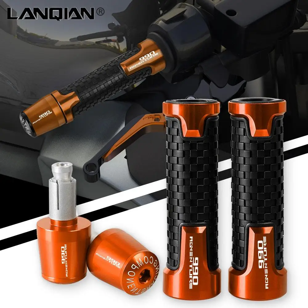 

For 990ADVENTURE 2010-2013 990 ADVENTURE 7/8" 22mm Motorcycle Accessories Handlebar Grips Ends Handle Bar Grip End 990 ADV