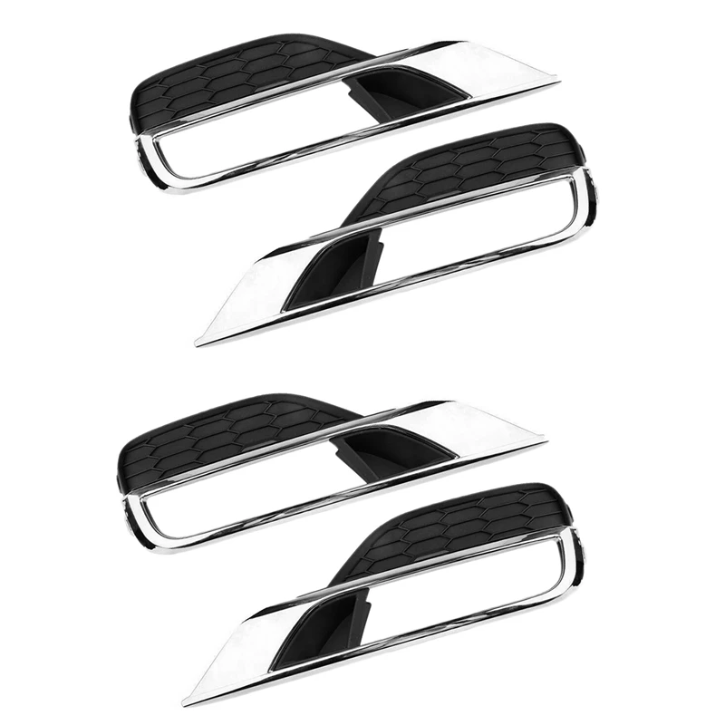 4Pcs Front Bumper Fog Light Grill Grilles Cover Trim Left+Right For Honda CR-V CRV 2015-2016
4Pcs Front Bumper Fog Light Grill Grilles Cover Trim Left+Right For Honda CR-V CRV 2015-2016
