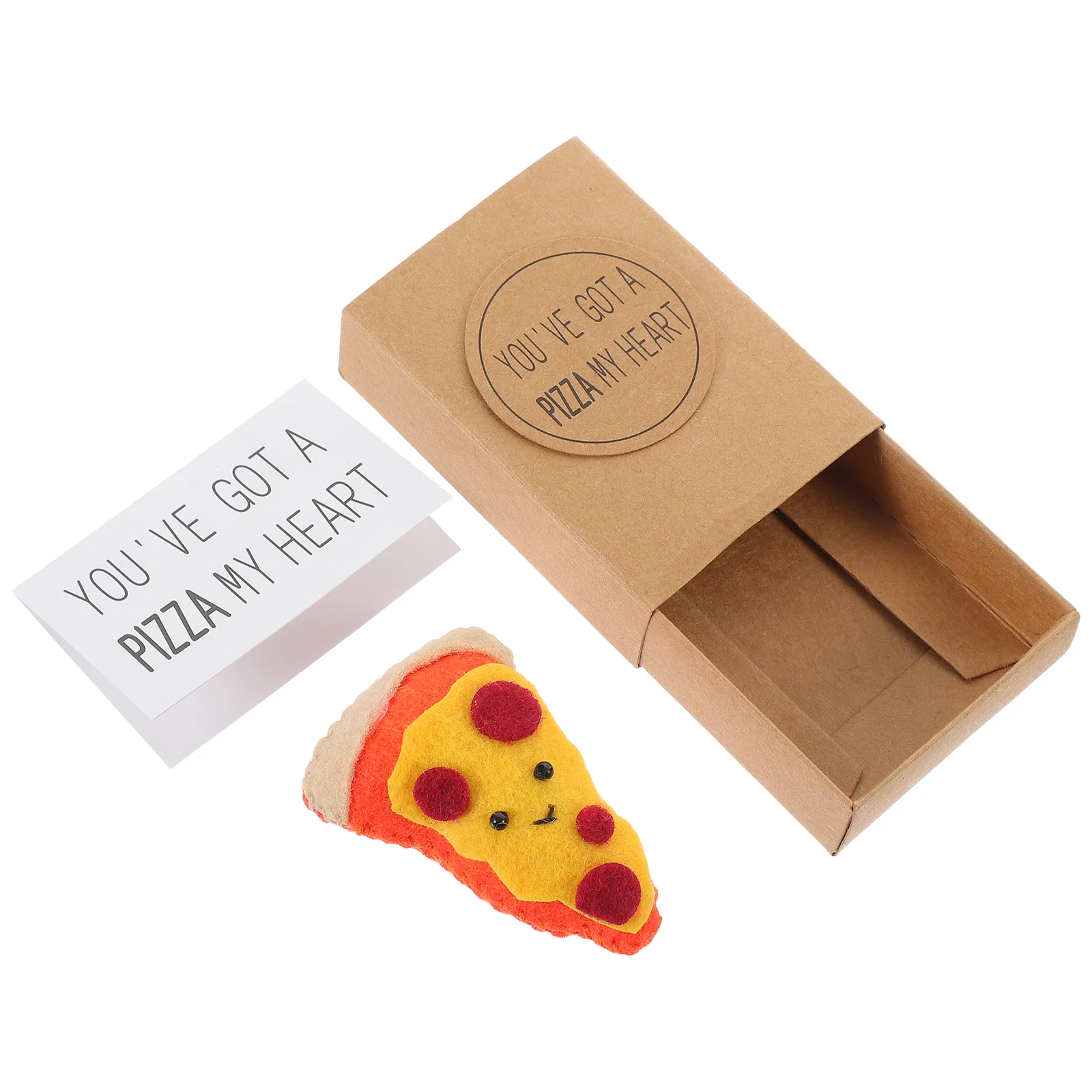 

Adorable Pizza Gift Holiday Gift Box Festival Present Friendship Gift Box for Friends