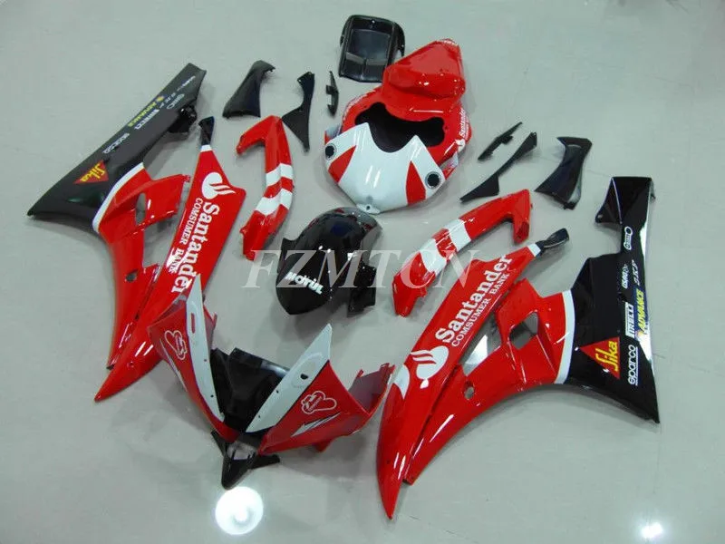 New Fairing Kit Fit For Yamaha YZF-R6 2006 2007 YZFR6 06 07 Fairings Set High Quality ABS Plastic Body Custom Red Black
New Fairing Kit Fit For Yamaha YZF-R6 2006 2007 YZFR6 06 07 Fairings Set High Quality ABS Plastic Body Custom Red Black