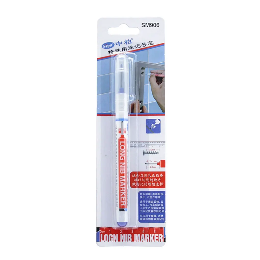 Plastic Marker Pen Woodwork Metal Glass Ceramic Making Scribing Waterproof Quick Dry Maker Pen
Plastic Marker Pen Woodwork Metal Glass Ceramic Making Scribing Waterproof Quick Dry Maker Pen