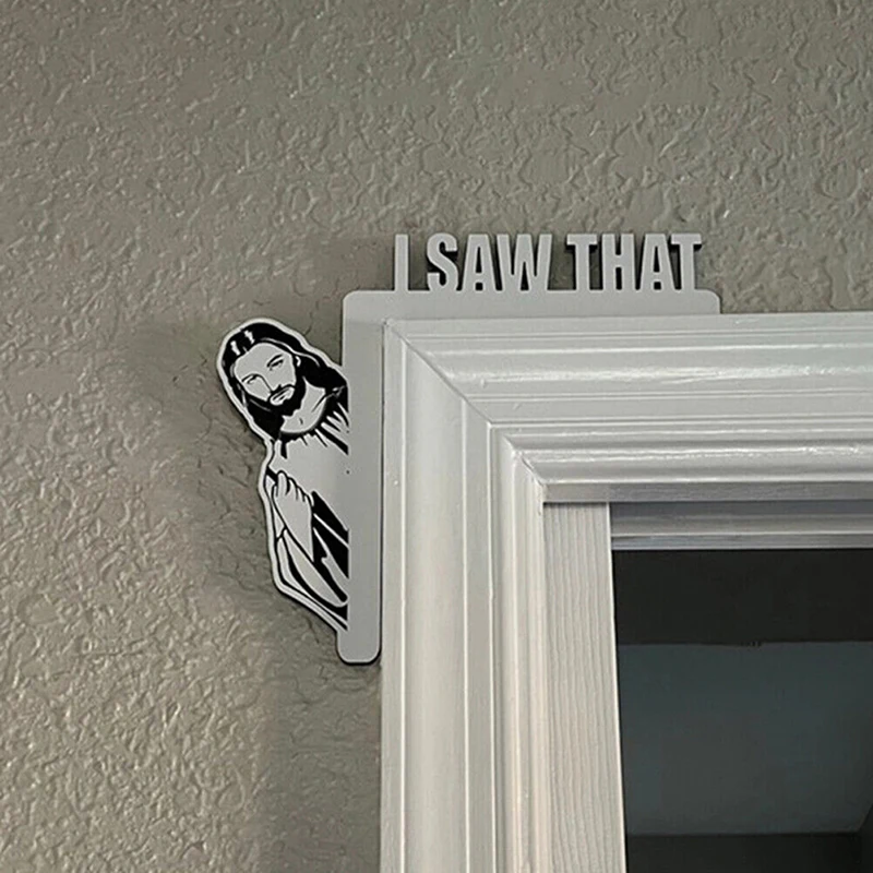 Door Frame I Saw That Jesus Sign Door Corner Sign Home Right Angle Decor Over Door Jesus Sign Wood Door Hanger Funny Party
Door Frame I Saw That Jesus Sign Door Corner Sign Home Right Angle Decor Over Door Jesus Sign Wood Door Hanger Funny Party