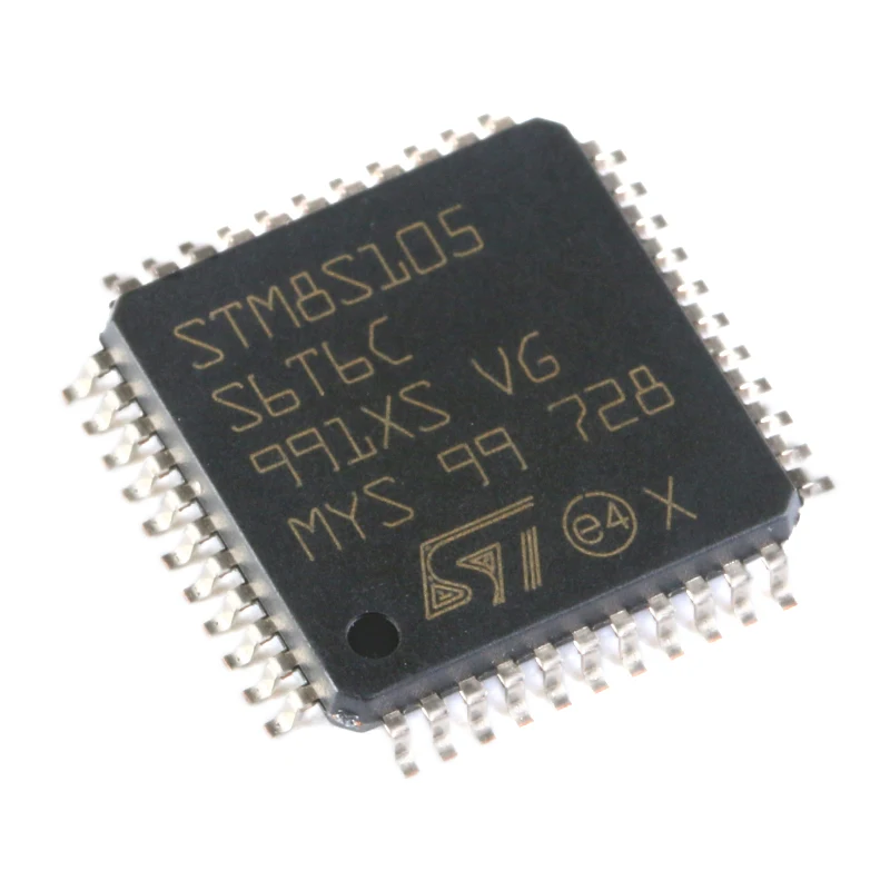 10PCS/Pack New Original STM8S105S6T6C LQFP-44 16MHz/32KB Flash memory / 8-bit microcontroller MCU
10PCS/Pack New Original STM8S105S6T6C LQFP-44 16MHz/32KB Flash memory / 8-bit microcontroller MCU