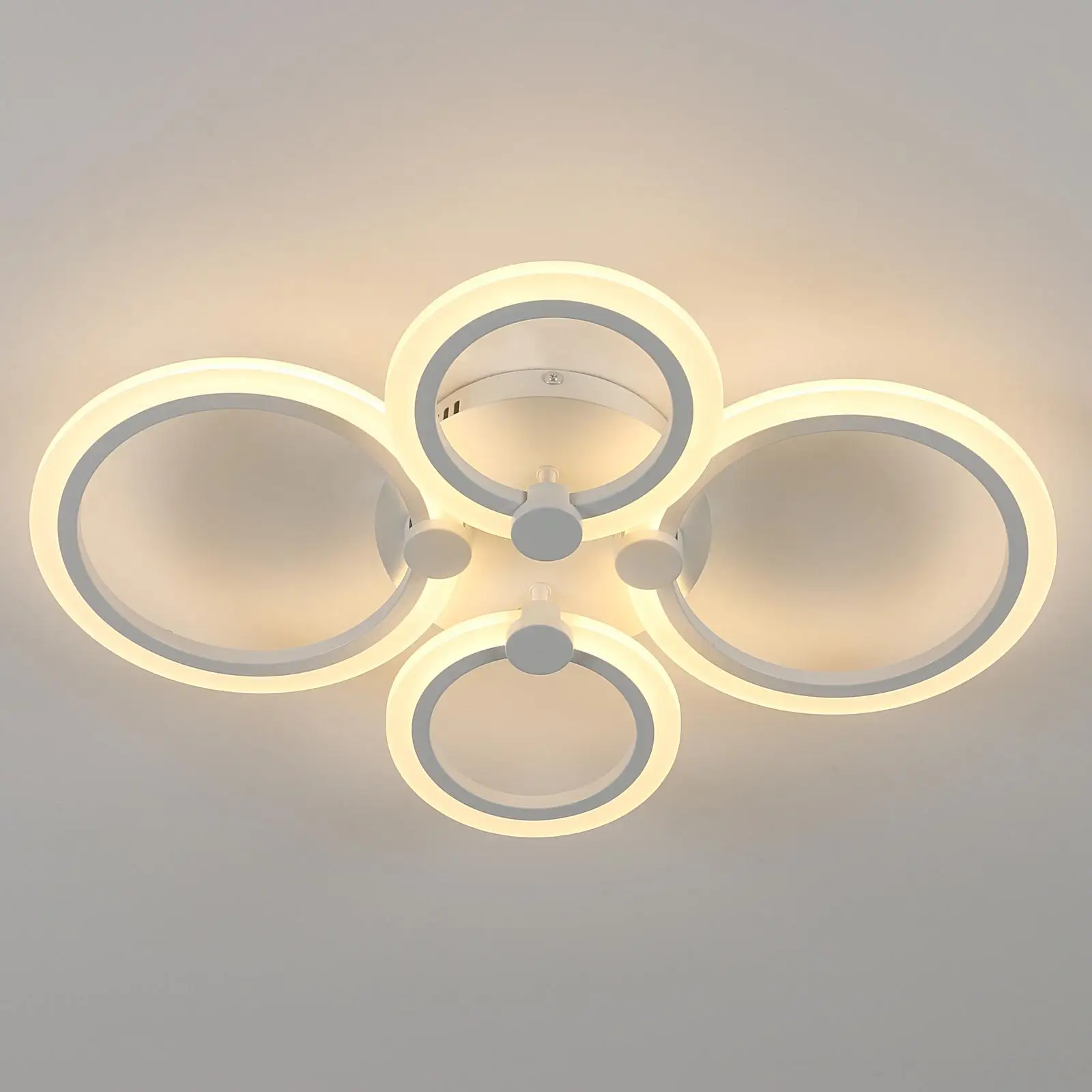 4 Ring Led Ceiling Light White Acrylic Ceiling Light Modern Ceiling Light Living Room Bedroom Hotel Dining Room
4 Ring Led Ceiling Light White Acrylic Ceiling Light Modern Ceiling Light Living Room Bedroom Hotel Dining Room