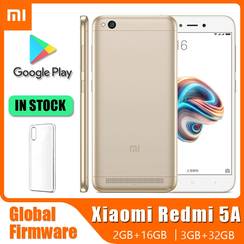 Оригинальный сотовый телефон Xiaomi Redmi 5A, с чехлом для телефона и пленкой, 3000 мАч, с двумя sim-картами
Оригинальный сотовый телефон Xiaomi Redmi 5A, с чехлом для телефона и пленкой, 3000 мАч, с двумя sim-картами