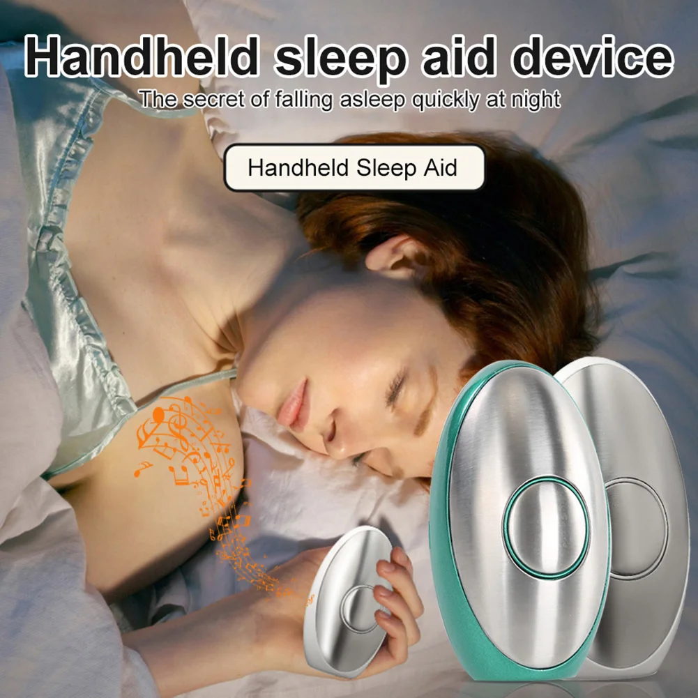 Hand Held Sleep Aid Instrument Microcurrent Hypnosis Instrument Massager and Relax Tool Stress Pressure Relief Help Sleep Device
Hand Held Sleep Aid Instrument Microcurrent Hypnosis Instrument Massager and Relax Tool Stress Pressure Relief Help Sleep Device