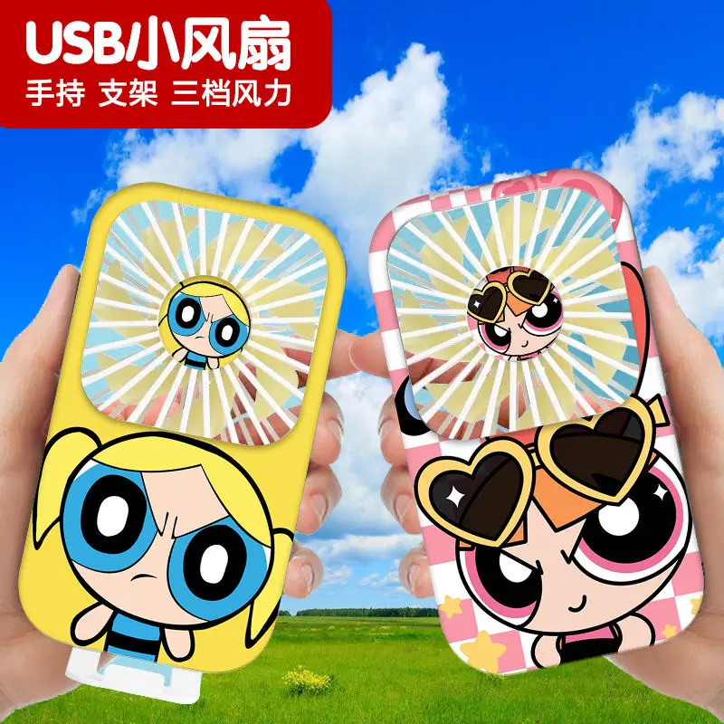 Kawaii Powerpuff Girls аниме периферийные устройства мультфильм красивый бесшумный USB