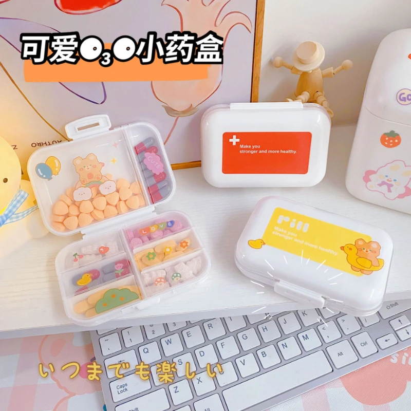Portable Household Separated Medicine Box Travel Mini Small Box Storage Box Transparent Pill Box Cute Storage Box
Portable Household Separated Medicine Box Travel Mini Small Box Storage Box Transparent Pill Box Cute Storage Box