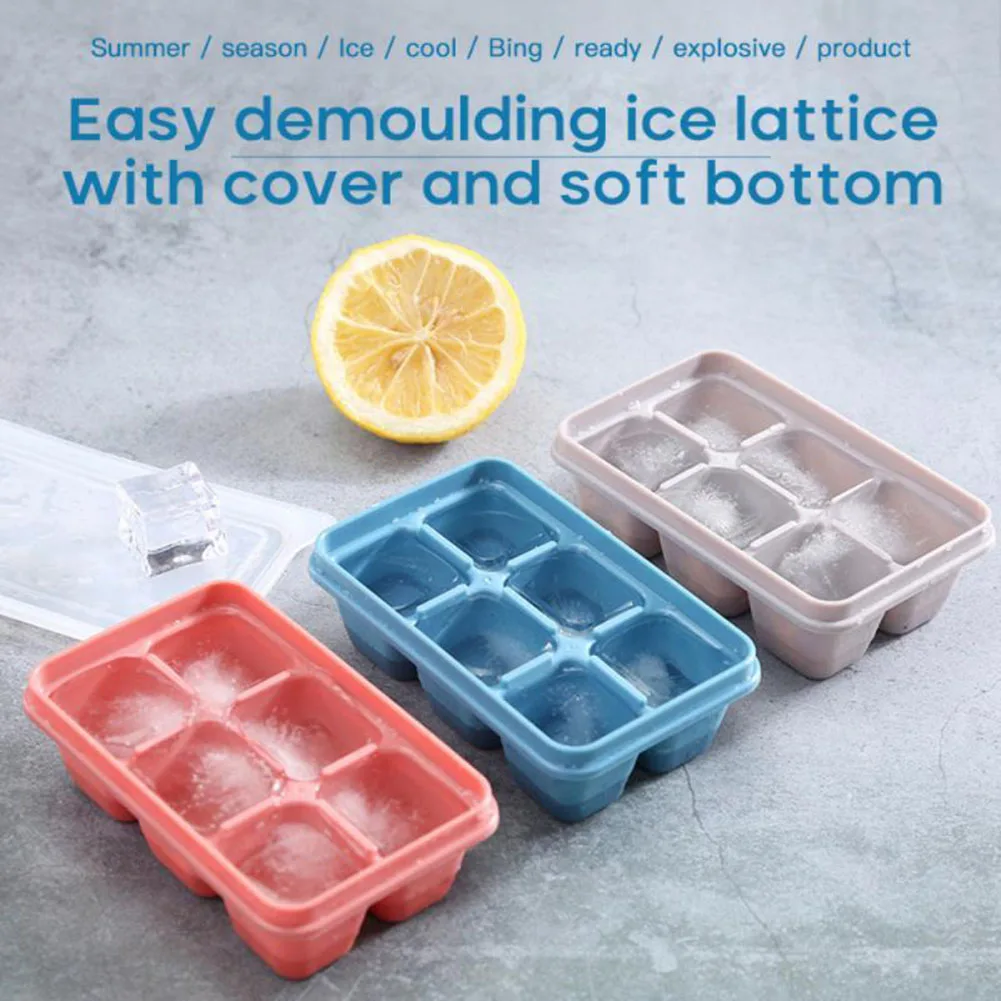 1PCS Household Ice Cube Mold Flexible Ice Cube Tray With Lid Plastic Square Tray Mold DIY Ice Maker Kitchen Party Bar Utensils
1PCS Household Ice Cube Mold Flexible Ice Cube Tray With Lid Plastic Square Tray Mold DIY Ice Maker Kitchen Party Bar Utensils