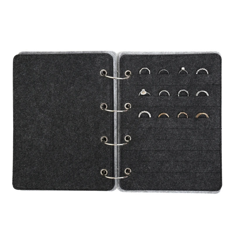 124A Multifunctional Travel Jewelry Boxes with Foldable Book Design Necklace Bracelet Holder Earring Organizer Book for Women
124A Multifunctional Travel Jewelry Boxes with Foldable Book Design Necklace Bracelet Holder Earring Organizer Book for Women