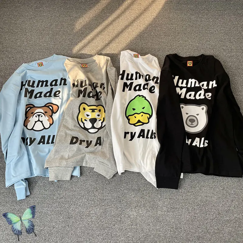 2023 Stock HUMAN MADE T Shirt Men Women Long Sleeve T-shirt Human Made Clothes Top Tee
2023 Stock HUMAN MADE T Shirt Men Women Long Sleeve T-shirt Human Made Clothes Top Tee