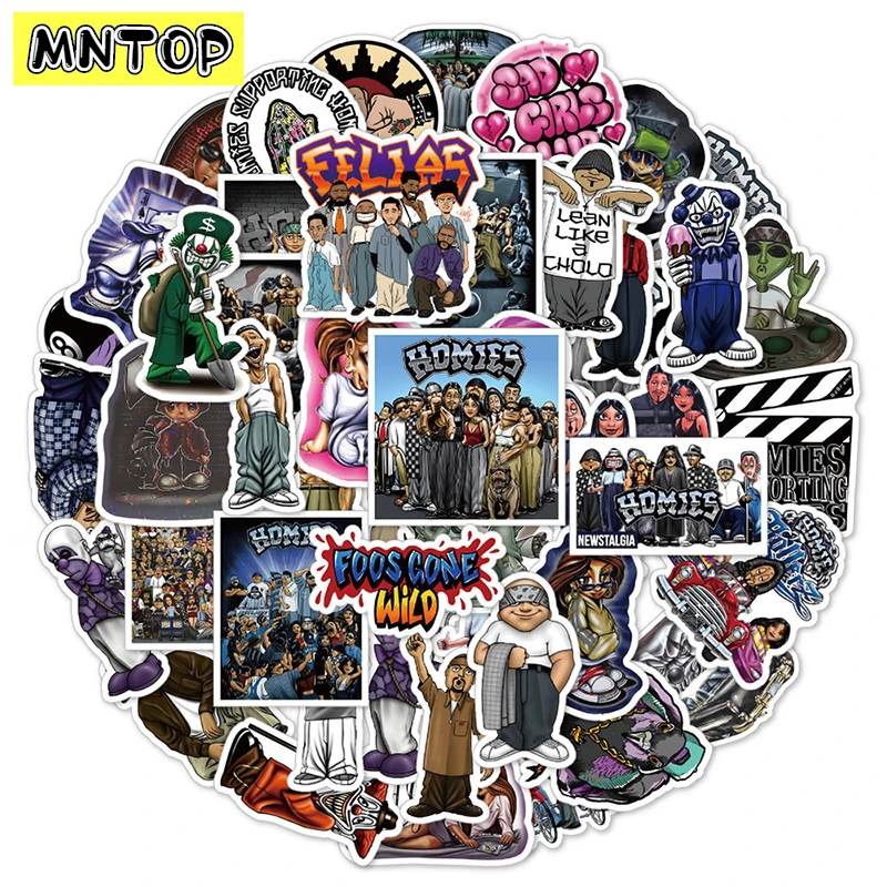 10/30/50Pcs/set Homies Cartoon Cool Rap Graffiti Stickers For Skateboards Laptop Luggage Diy Kids Phone Toys Helmet Guitar
10/30/50Pcs/set Homies Cartoon Cool Rap Graffiti Stickers For Skateboards Laptop Luggage Diy Kids Phone Toys Helmet Guitar