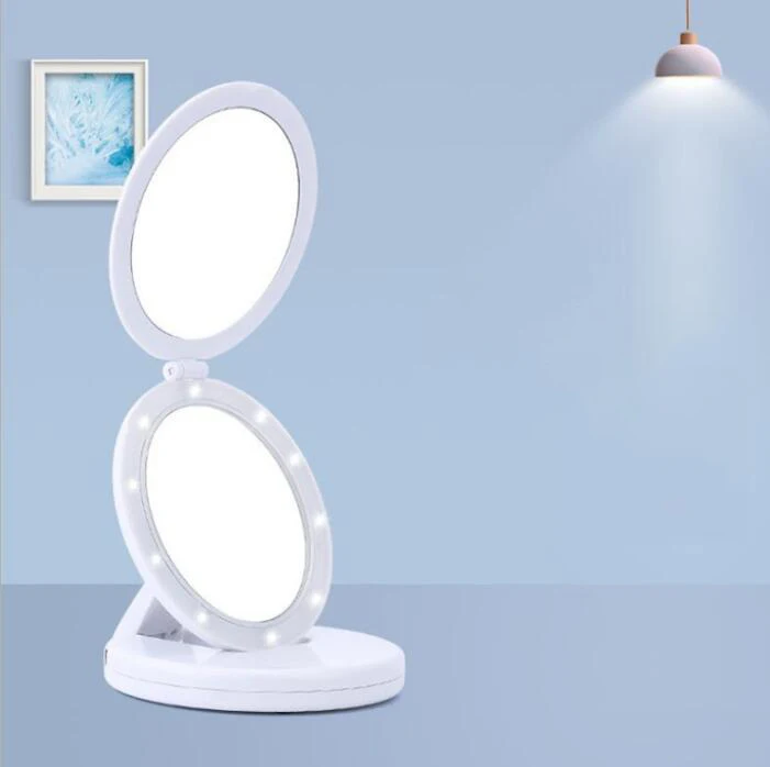 led mirror makeup mirror 5x 10x Magnifying Glass Makeup Mirror Female New Suction Cup Type Multi-Fold Portable Mirror
led mirror makeup mirror 5x 10x Magnifying Glass Makeup Mirror Female New Suction Cup Type Multi-Fold Portable Mirror