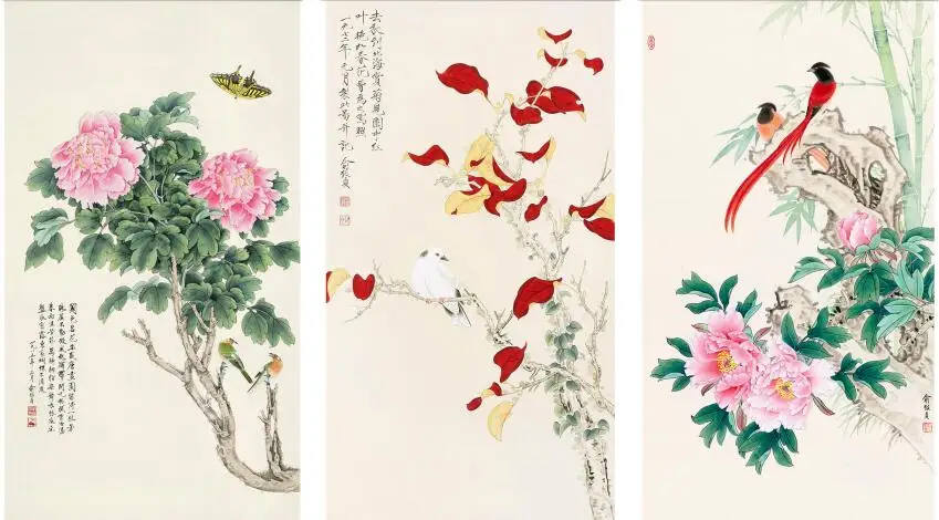 MT0331 Chinese Style peony bird landscape Print Art Canvas Poster For Living Room Decoration Home Wall Picture
MT0331 Chinese Style peony bird landscape Print Art Canvas Poster For Living Room Decoration Home Wall Picture