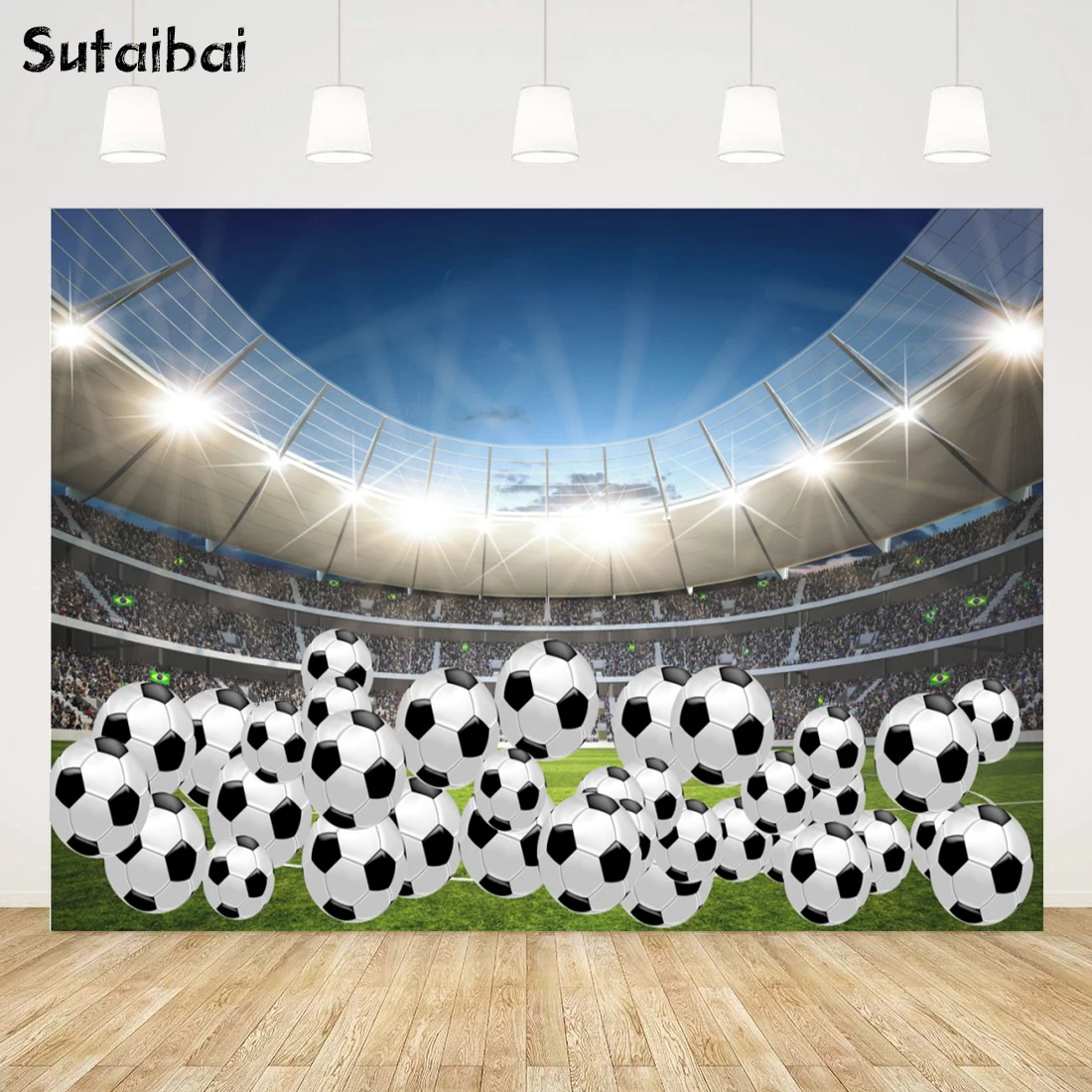 Boy Birthday Background for Photography Football Soccer Field Sports Poster Baby Shower Backdrop Photo Studio Photophone Banner
Boy Birthday Background for Photography Football Soccer Field Sports Poster Baby Shower Backdrop Photo Studio Photophone Banner