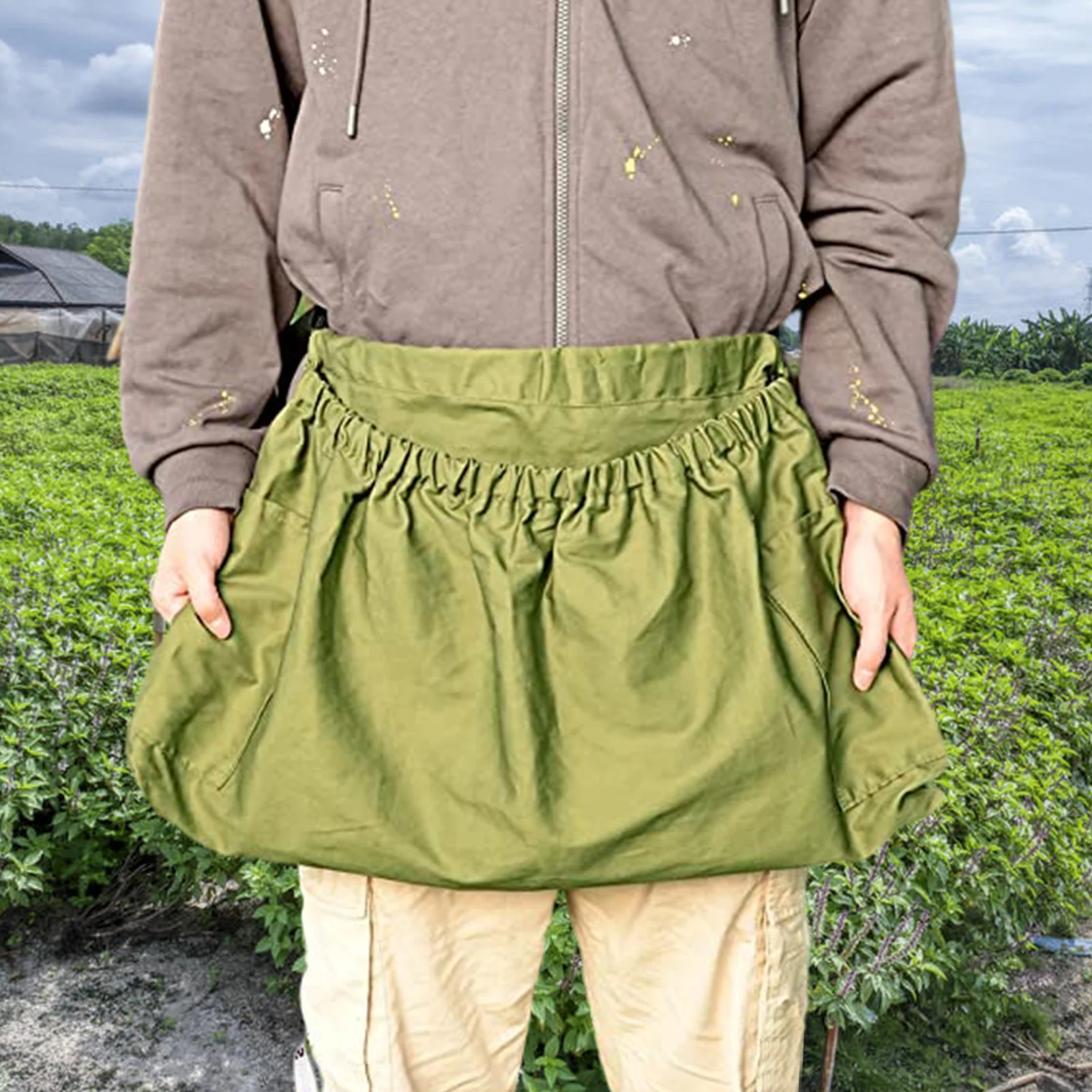 Garden Harvest Apron Large Pocket Gardening Apron Adjustable Harvesting Garden Apron Bag With Side Pockets Easy To Use Durable
Garden Harvest Apron Large Pocket Gardening Apron Adjustable Harvesting Garden Apron Bag With Side Pockets Easy To Use Durable
