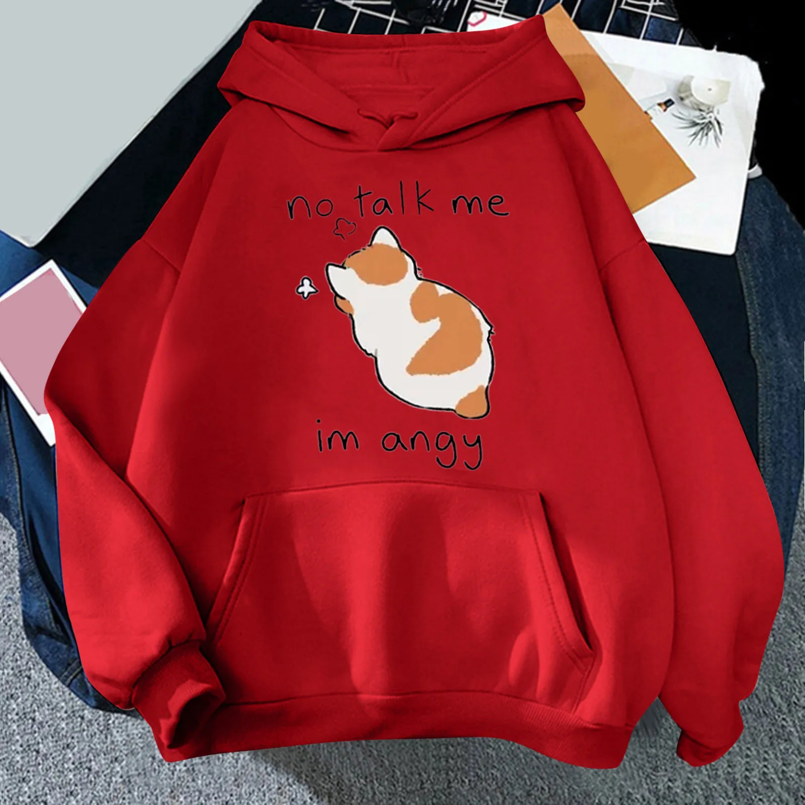 Толстовка Женская тонкая однотонная с капюшоном, свитшот с принтом милого кота на молнии, длинная маленькая худи, большие худи с капюшоном
Толстовка Женская тонкая однотонная с капюшоном, свитшот с принтом милого кота на молнии, длинная маленькая худи, большие худи с капюшоном