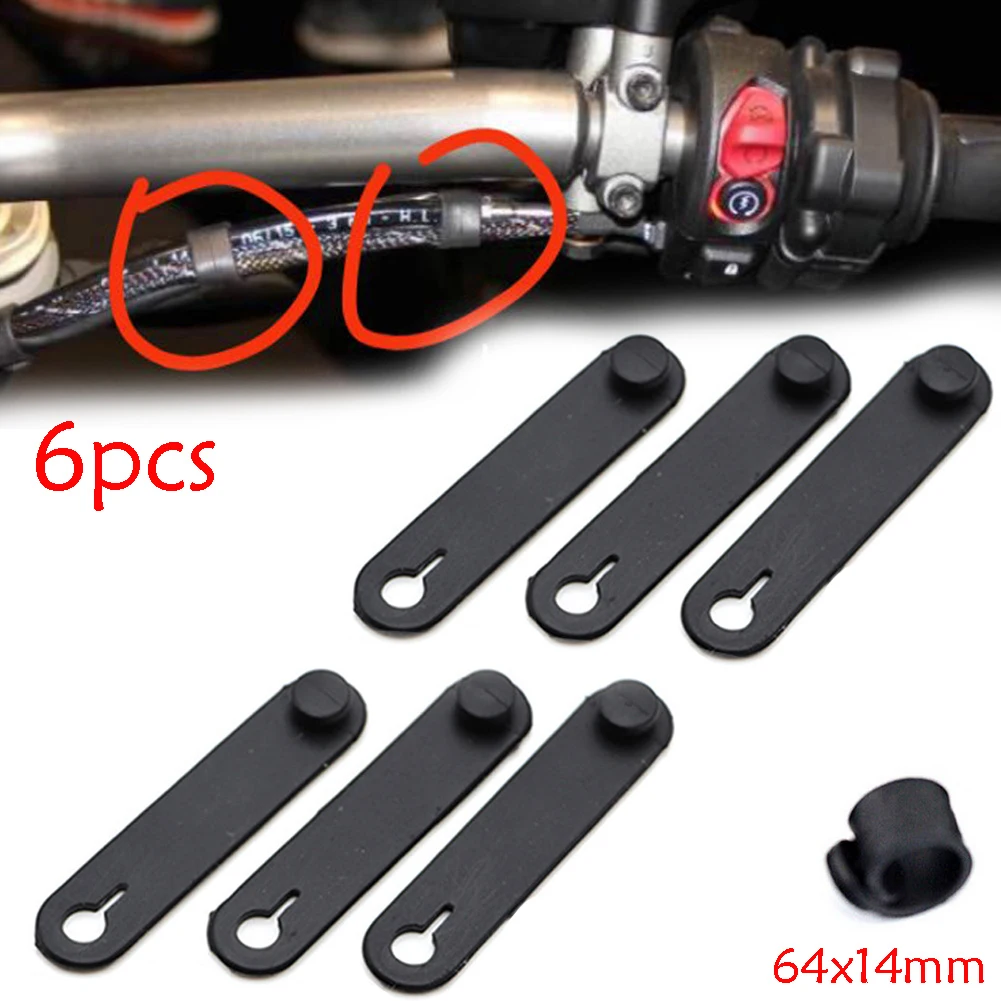 6 PCs Motorcycle Bands Rubber Securing Tie For Frame Cable Wiring Harness Cables 64x14mm Motobike Bike Car Accessories
6 PCs Motorcycle Bands Rubber Securing Tie For Frame Cable Wiring Harness Cables 64x14mm Motobike Bike Car Accessories