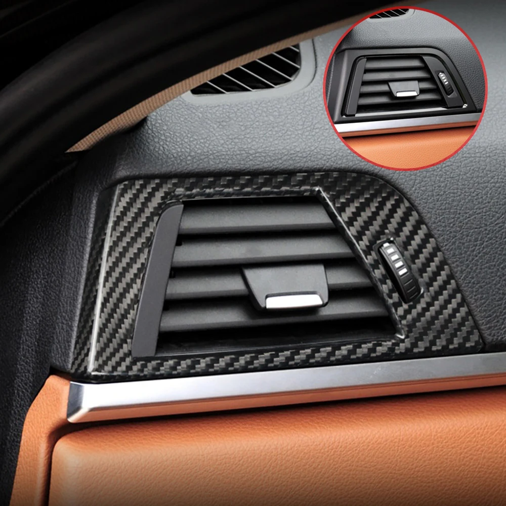 

Правый пептид для BMW 3 серии 4, углеродное волокно, рамка для воздуховыпускного отверстия автомобиля, запчасти для модификации салона автомо...