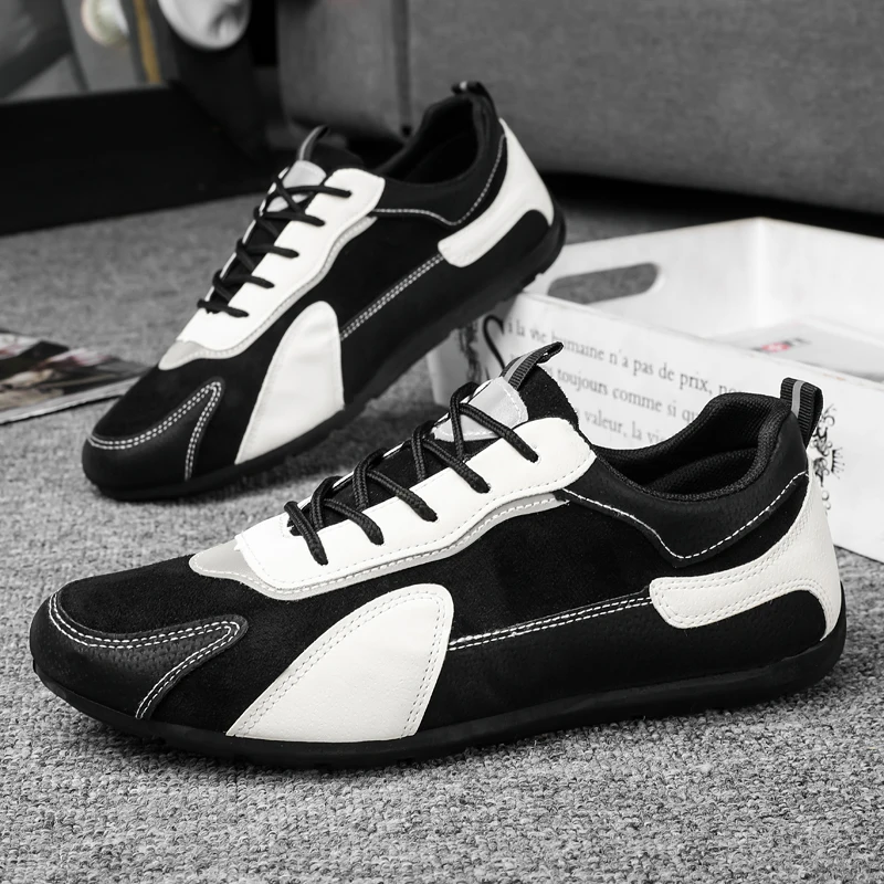 2022 Mens Shoes White Black Breathable Brand Driving Autumn Male Flats Men's Peas Shoes The British Men Sneakers Shoes for Men
2022 Mens Shoes White Black Breathable Brand Driving Autumn Male Flats Men's Peas Shoes The British Men Sneakers Shoes for Men