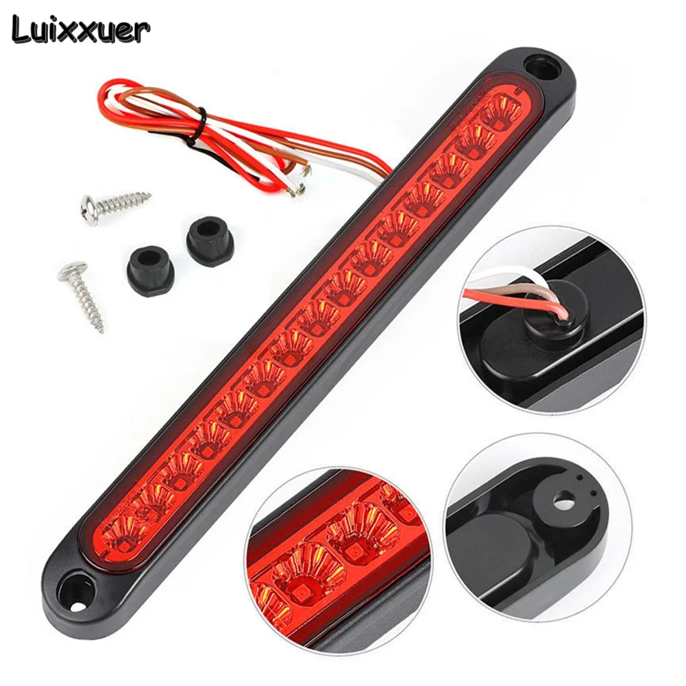 Universal 15LED Car Light Bar 12V Red Third Brake Light Rear Light Signal Side Marker Turn Signal Stop Warning Lamp High Mount
Universal 15LED Car Light Bar 12V Red Third Brake Light Rear Light Signal Side Marker Turn Signal Stop Warning Lamp High Mount