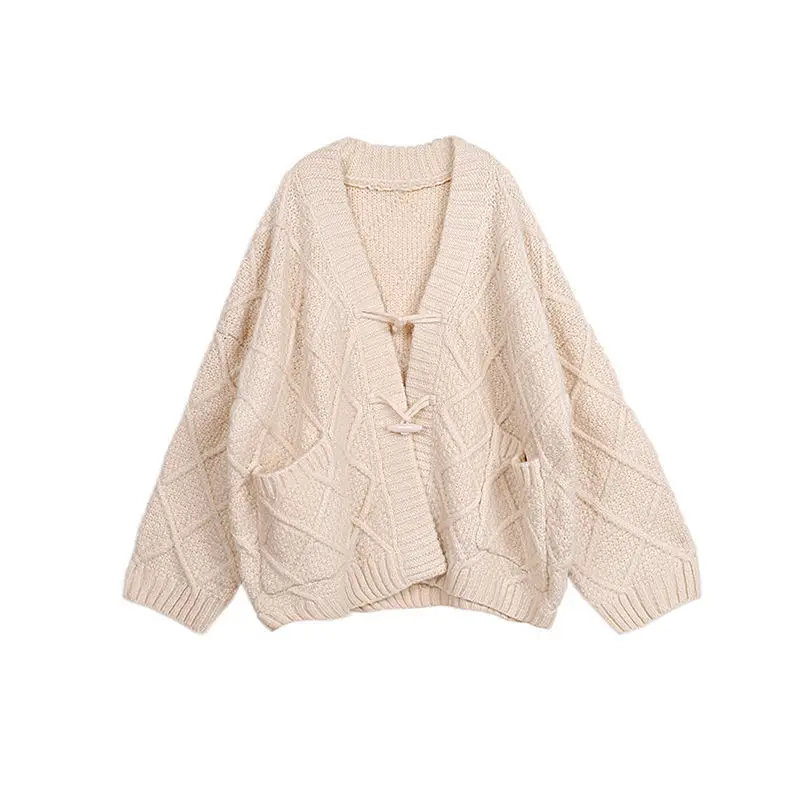 Cardigan coat women's knitted thickening lazy wind ins new sweater ins Hong Kong style retro
Cardigan coat women's knitted thickening lazy wind ins new sweater ins Hong Kong style retro