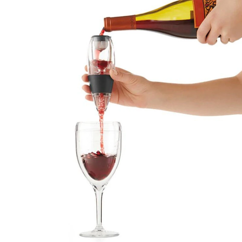 Red Wine Decanter Aerator Bernoulli Portable Air Magic Aerator White Wine Whisky Quick Decanter Equipment Party Bar Accessory
Red Wine Decanter Aerator Bernoulli Portable Air Magic Aerator White Wine Whisky Quick Decanter Equipment Party Bar Accessory