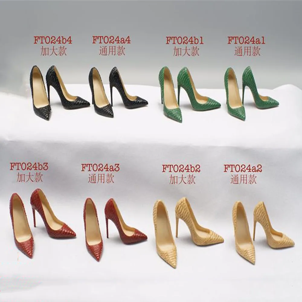 

Feeltoys FT024 1/6 женская кожаная обувь на высоком каблуке модель для 12 дюймов Tbleague PH S42 S43 S34 S35 экшн-фигурки